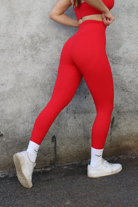 EVOLVE leggings rosso